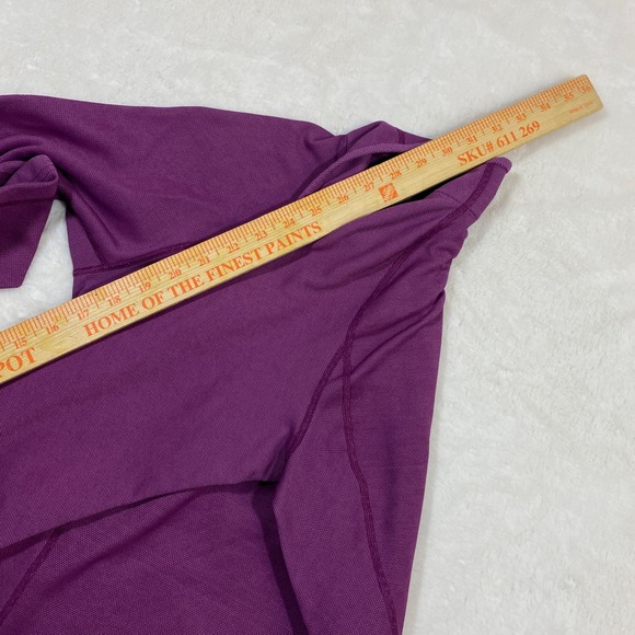 Patagonia Active 1/4 Zip Pullover High Performance Layering Top Purple Womens L - Picture 7 of 10